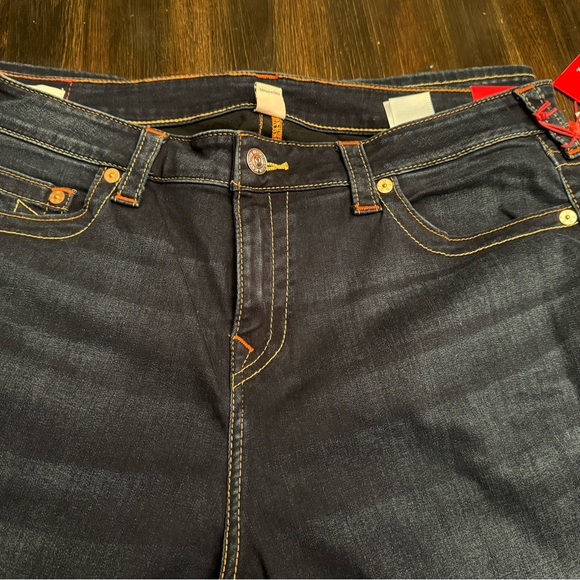 Plus Size True Religion Becca mid-rise Bootcut Jeans - Picture 2 of 5